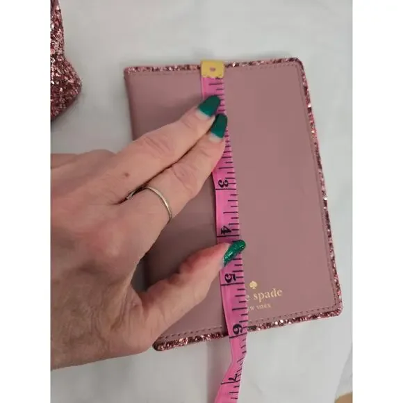 Kate Spade EUC Passport Billfold wallet credit card Dusty pink peony - Picture 8 of 11